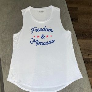 Freedom & Mimosas tank